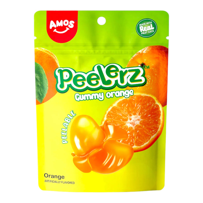 CANDY AMOS 65 GR PEELERZ GUMMY ORANGE