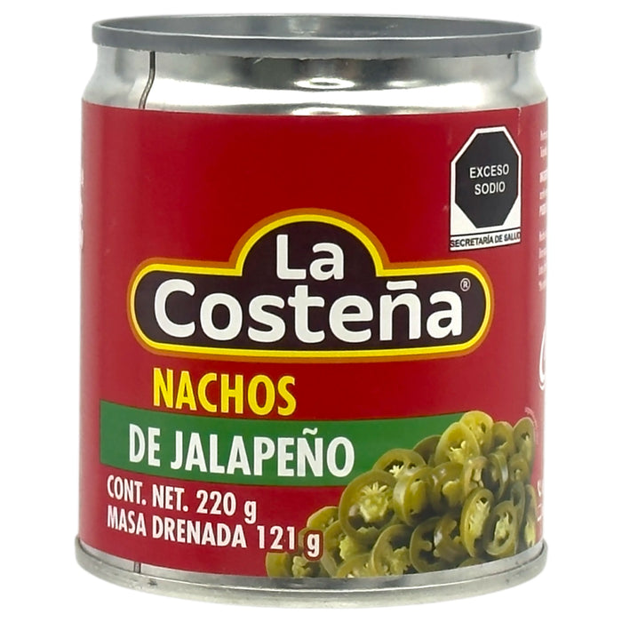 CHILE COSTENA 220 GR JALAPENOS NACHOS
