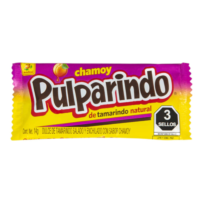 CARAMELO DE LA ROSA 20 x 14 GR PULPARINDO CHAMOY