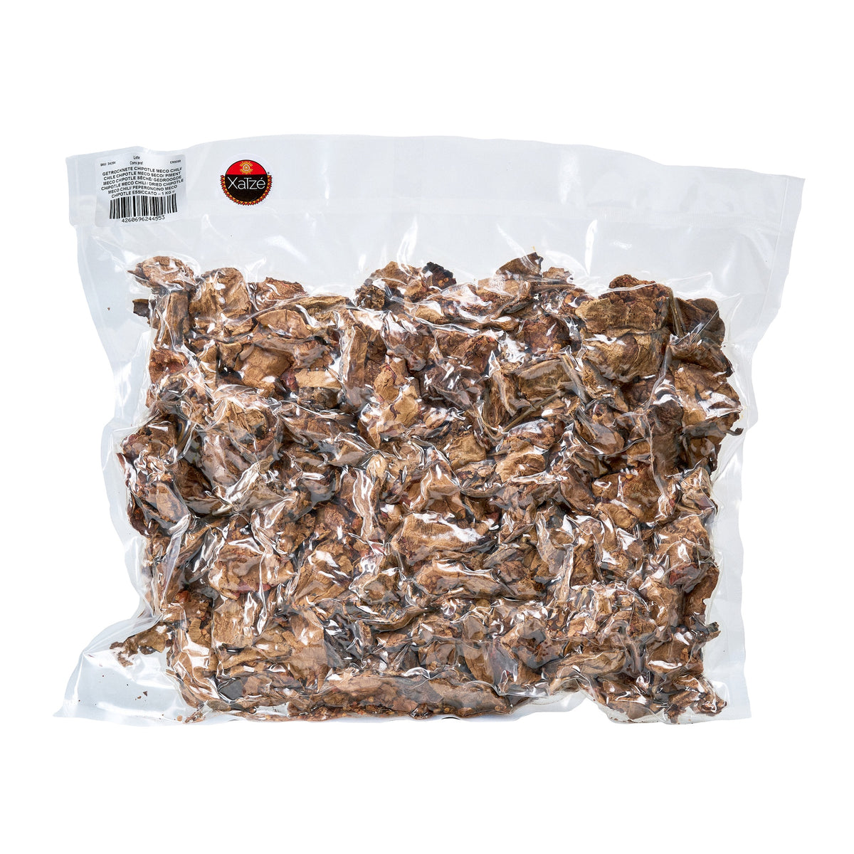 CHILE XATZE 1 KG SECO BULK CHIPOTLE MECO VACIO