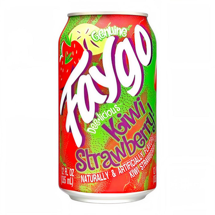 BEVER FAYGO 355 ML KIWI STRAWBERRY CAN (24 UN) | 24 x 355ml