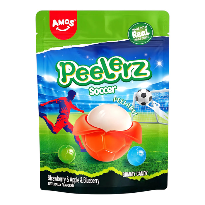 CANDY AMOS 65 GR PEELERZ SOCCER | 24 x 65g