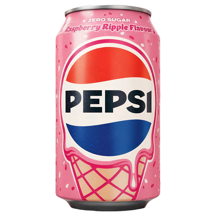 BEVER PEPSI 330 ML RASPBERRY RIPPLE