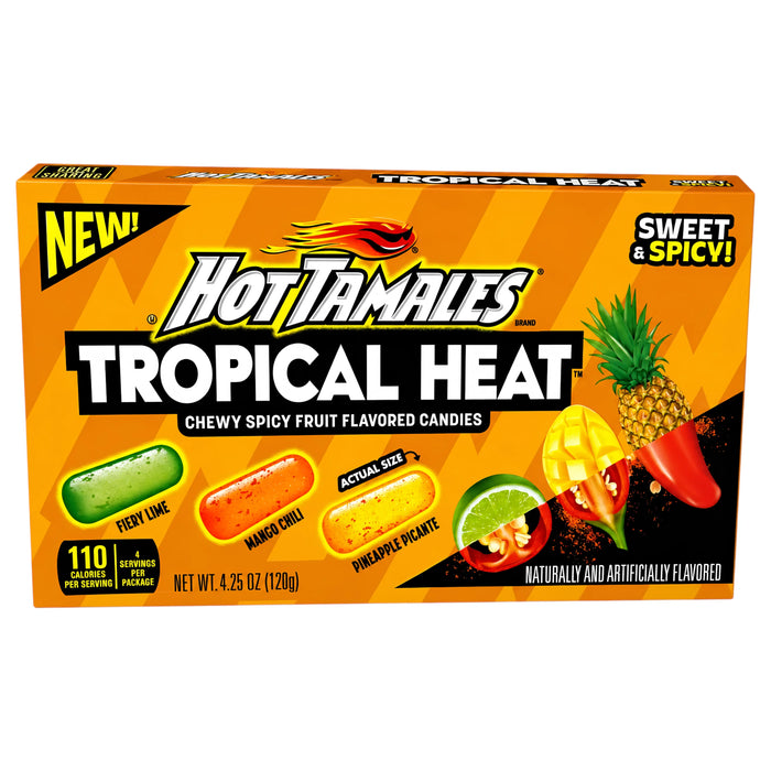 CANDY HOT TAMALES 120 GR TROPICAL HEAT