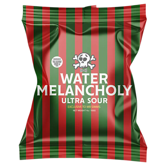 CANDY MR SIMMS 100 GR WATER MELONCHOLY ULTRA SOUR | 24 x 100g