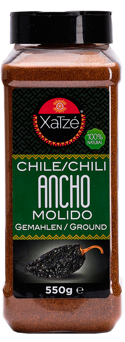 CPOWD XATZE 550 GR CHILE ANCHO MOLIDO