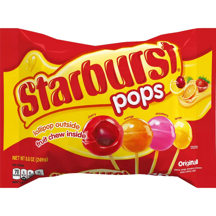 XPROD STARBURST 10 x 28.3 GR FREEZER POPS | 12 x 10 x 28.3g