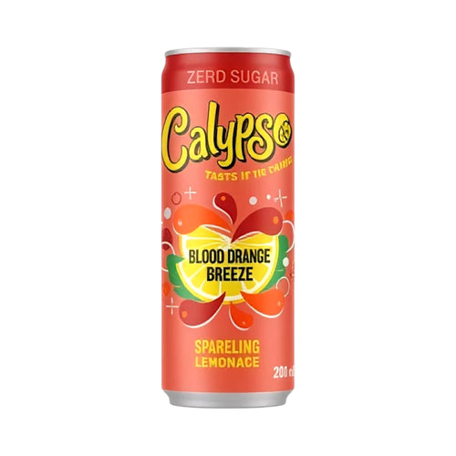 BEVER CALYPSO 330 ML BLOOD ORANGE BREEZE ZERO SUGAR