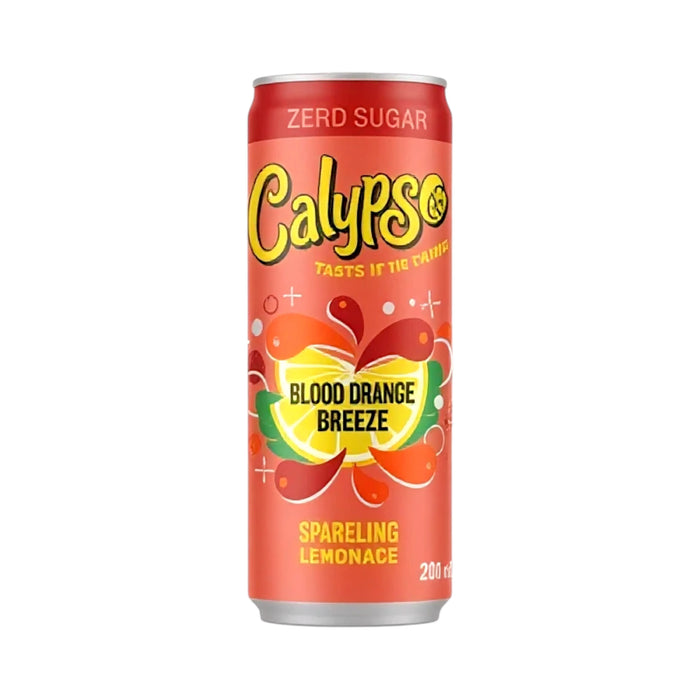 BEVER CALYPSO 330 ML BLOOD ORANGE BREEZE ZERO SUGAR (PFAND)