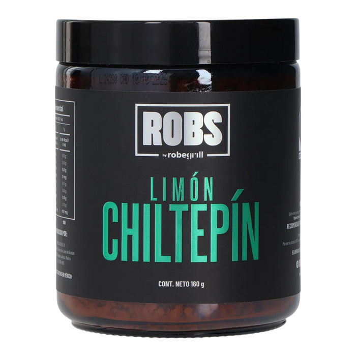 SAZON ROBS 160 GR RUB LIMON CHILTEPIN BY ROBEGRILL