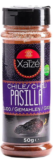 CPOWD XATZE 50 GR CHILE PASILLA MOLIDO