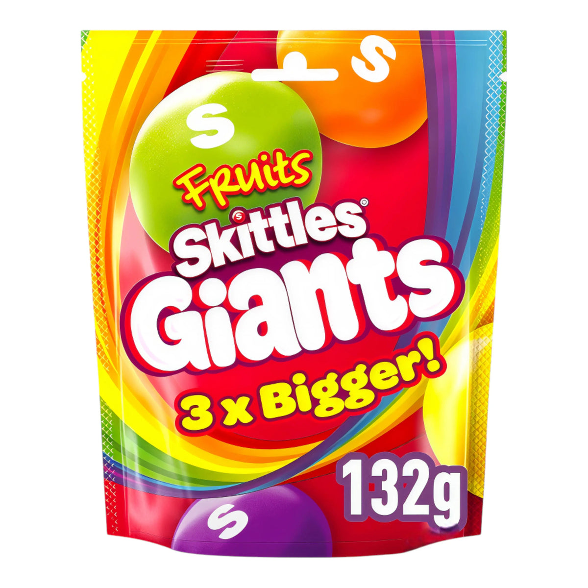 CANDY SKITTLES 132 GR FRUIT GIANTS