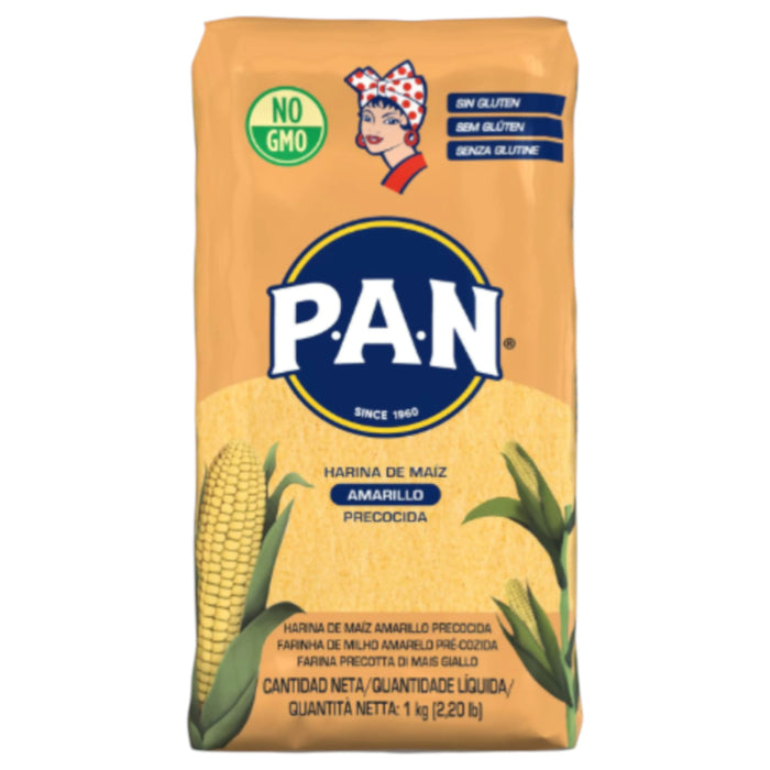 HARIN PAN 1 KG PRE-COOKED YELLOW CORN FLOUR | 10 x 1kg