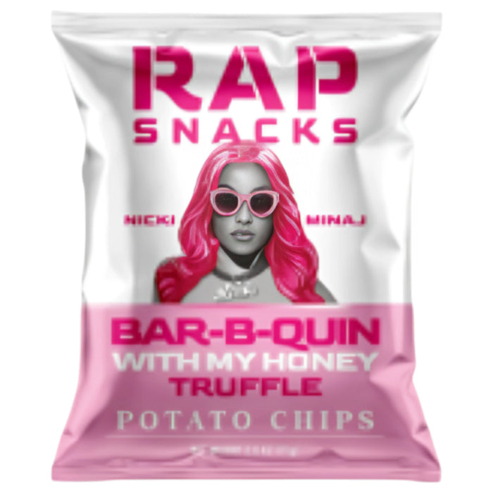 SNACK RAP SNACKS 71 GR NICKI MINAJ BARBIE-QUE HONEY TRUFFLE CHIPS NEW