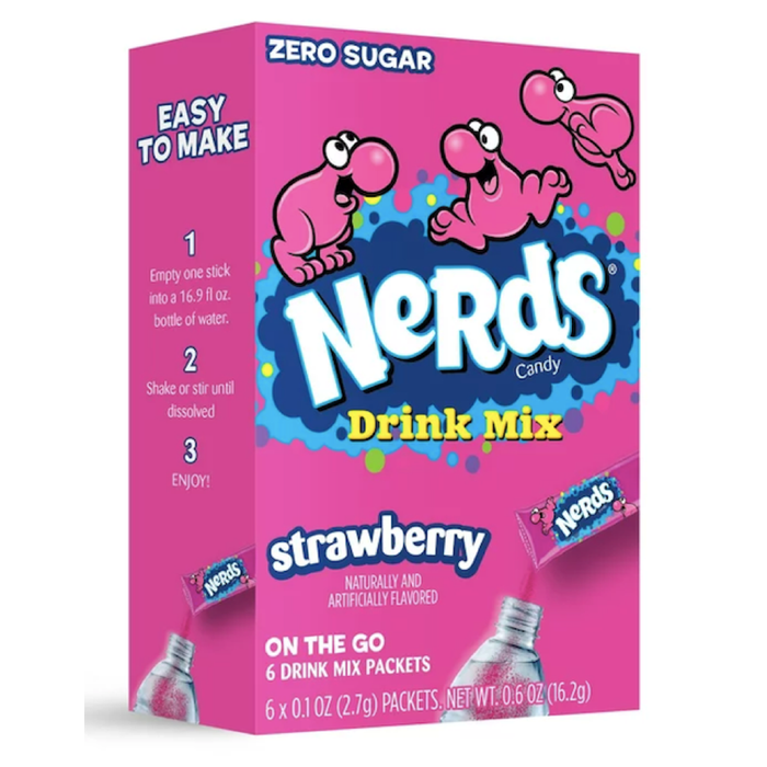 XPROD NERDS 6 x 2.7 GR STRAWBERRY