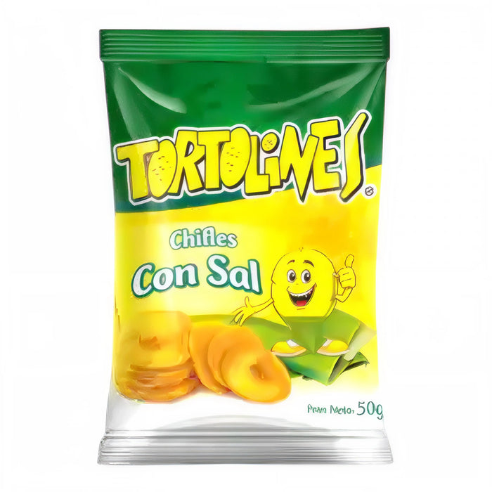 SNACK GOYA 50 GR TORTOLINES SALTED PLANTAIN CHIPS