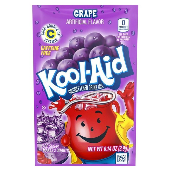 PWDDK KOOL AID 48 x 3.9 GR GRAPE