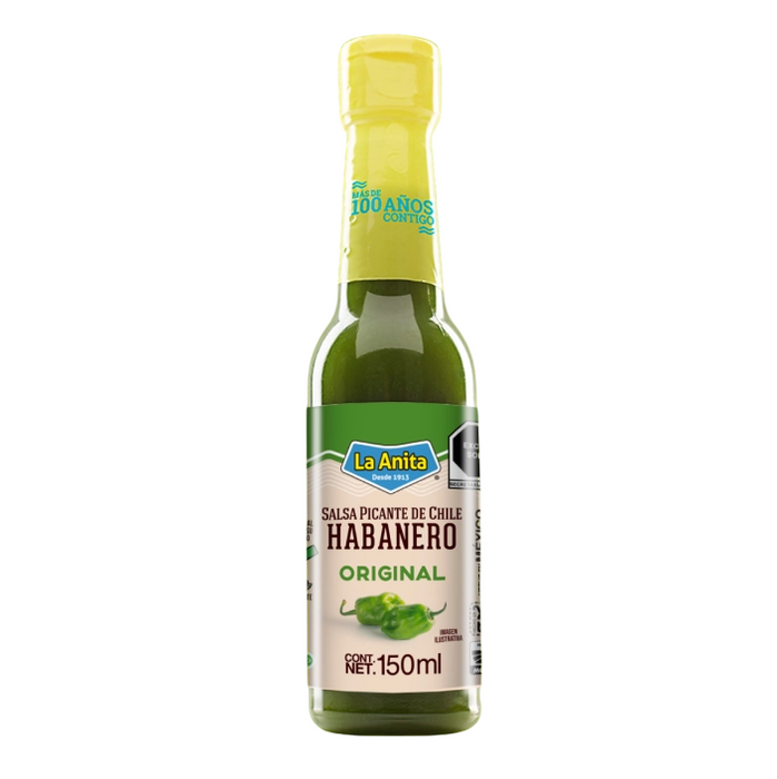 SALPIC LA ANITA 150 ML HABANERO GREEN PET (EU)
