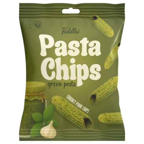 SNACK FIDDLES 80 GR PASTA CHIPS GREEN PESTO