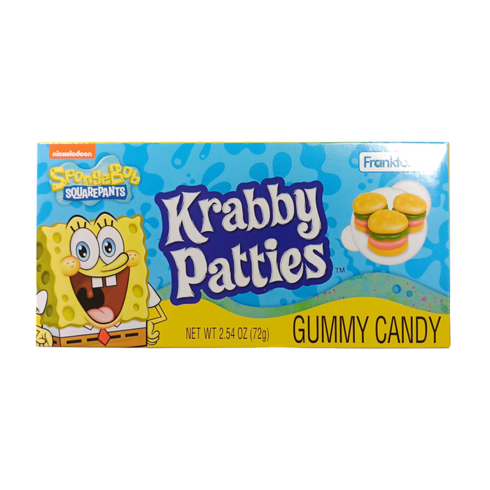 CANDY SPONGEBOB 72 GR KRABBY PATTIES THEATER BOX